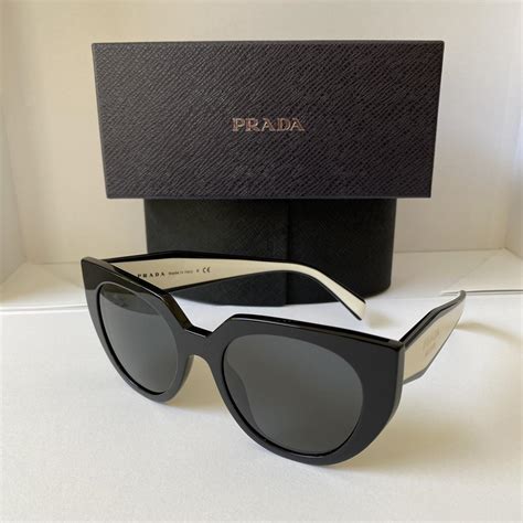 prada black white|black and white prada glasses.